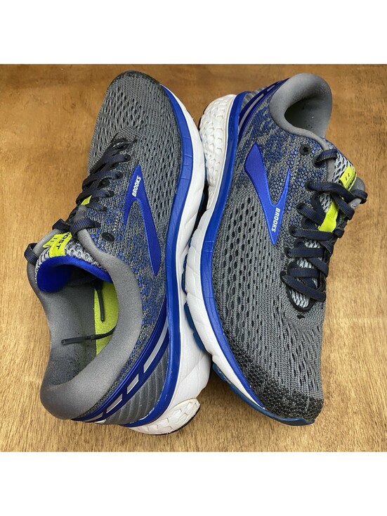 Brooks Other - Brooks Ghost 11 Shoes Mens Sz 8 Gray Blue Athletic Running Sneakers 1102881D006